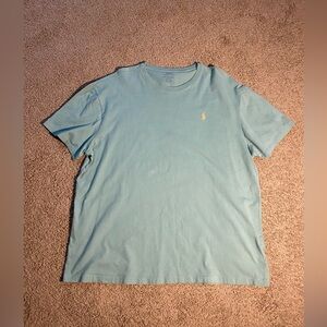 Polo by Ralph Lauren Men's Light blue/green Tee